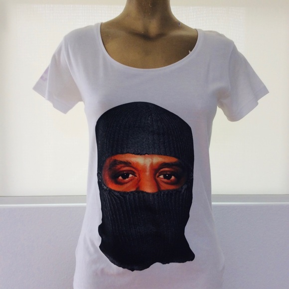 Rare NWT Eleven PARIS Mask JAY-Z Tee Shirt Top  Small - Picture 10 of 10